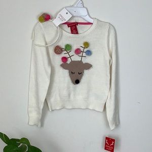 🌿CHRISTMAS SWEATER WITH HEADBAND